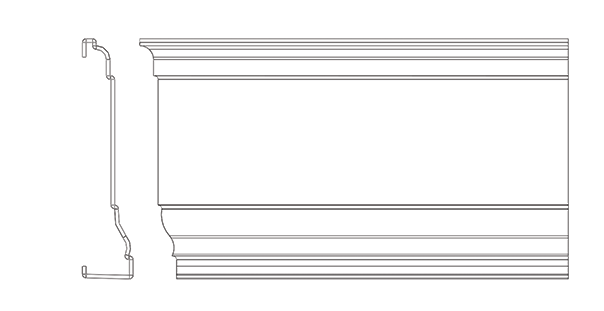 steel window trim profile