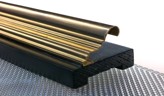 decorative metal trim - C260 Brass