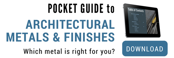 Download Pocket Guide to Architectural Metals and Finishes