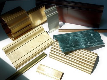 metal trim mouldings different metals