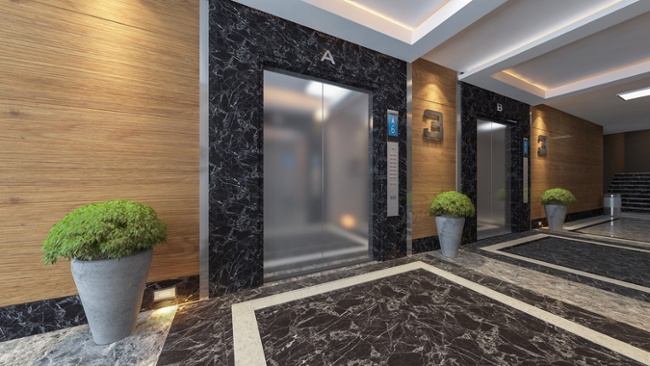 lobby elevator doors-1