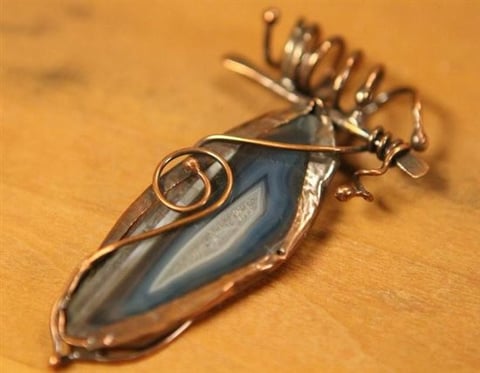 copper welding - pendant
