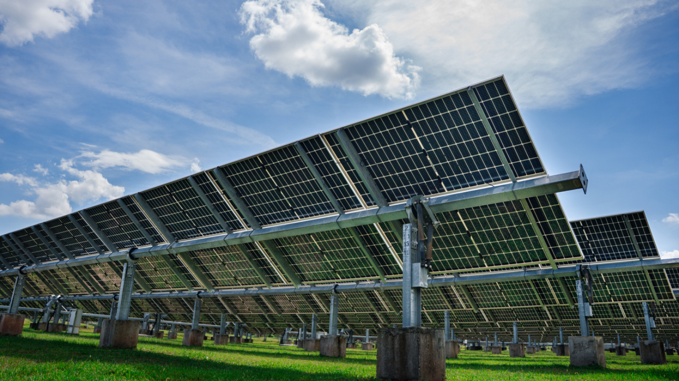 Ground-Mounted Solar Structure